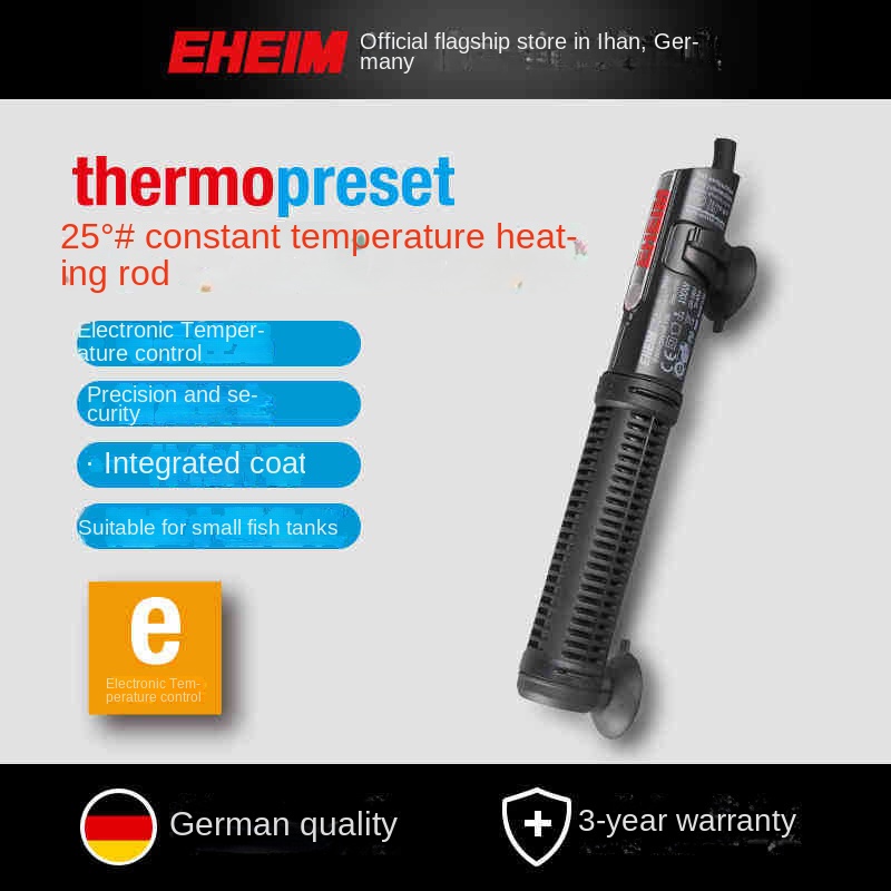 Fish Tank Heater - EHEIM-varilla calefactora con Control automático de