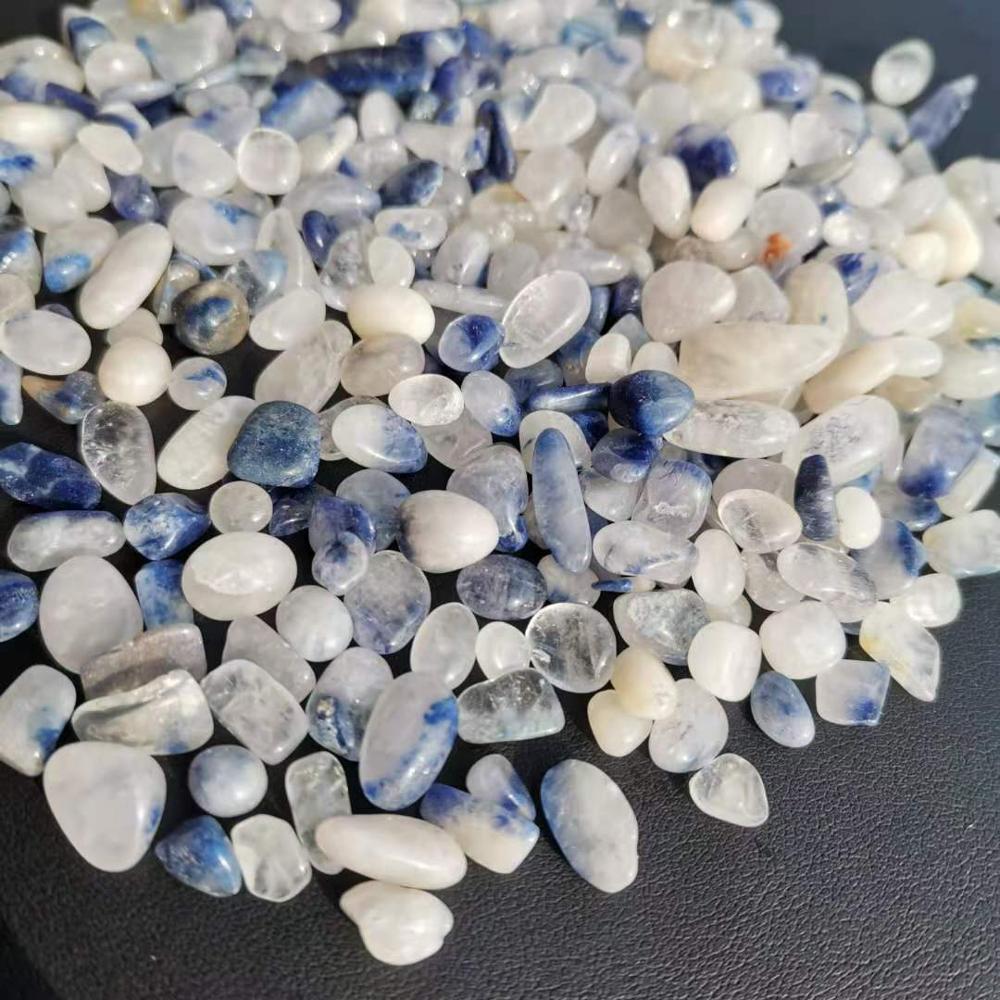 Fish Tank Gravel - Grava de cuarzo azul natural con