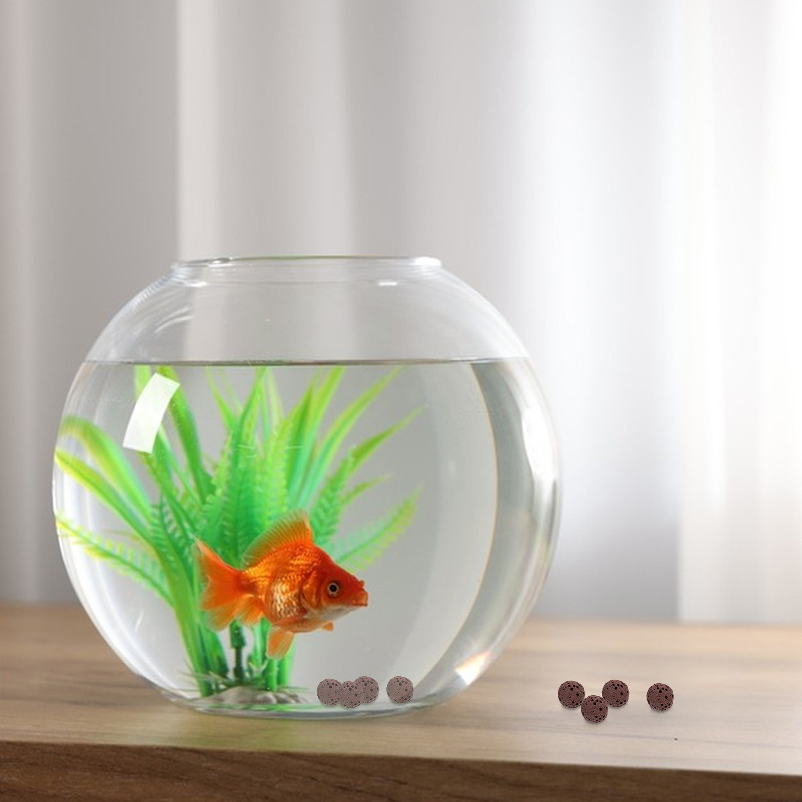 Fish Tank Gravel - Grava de piedra volcánica para acuarios:
