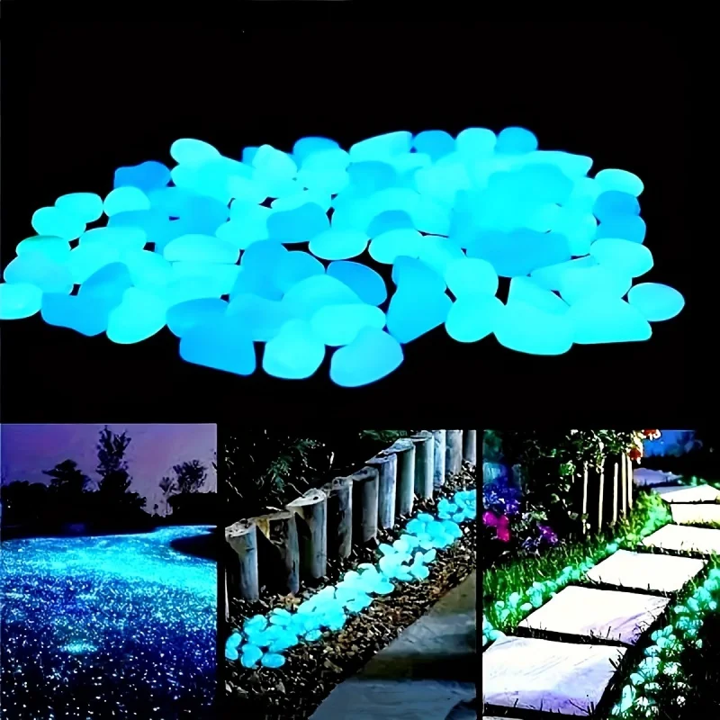 Aquarium Plants - 100 piezas de piedras luminosas de