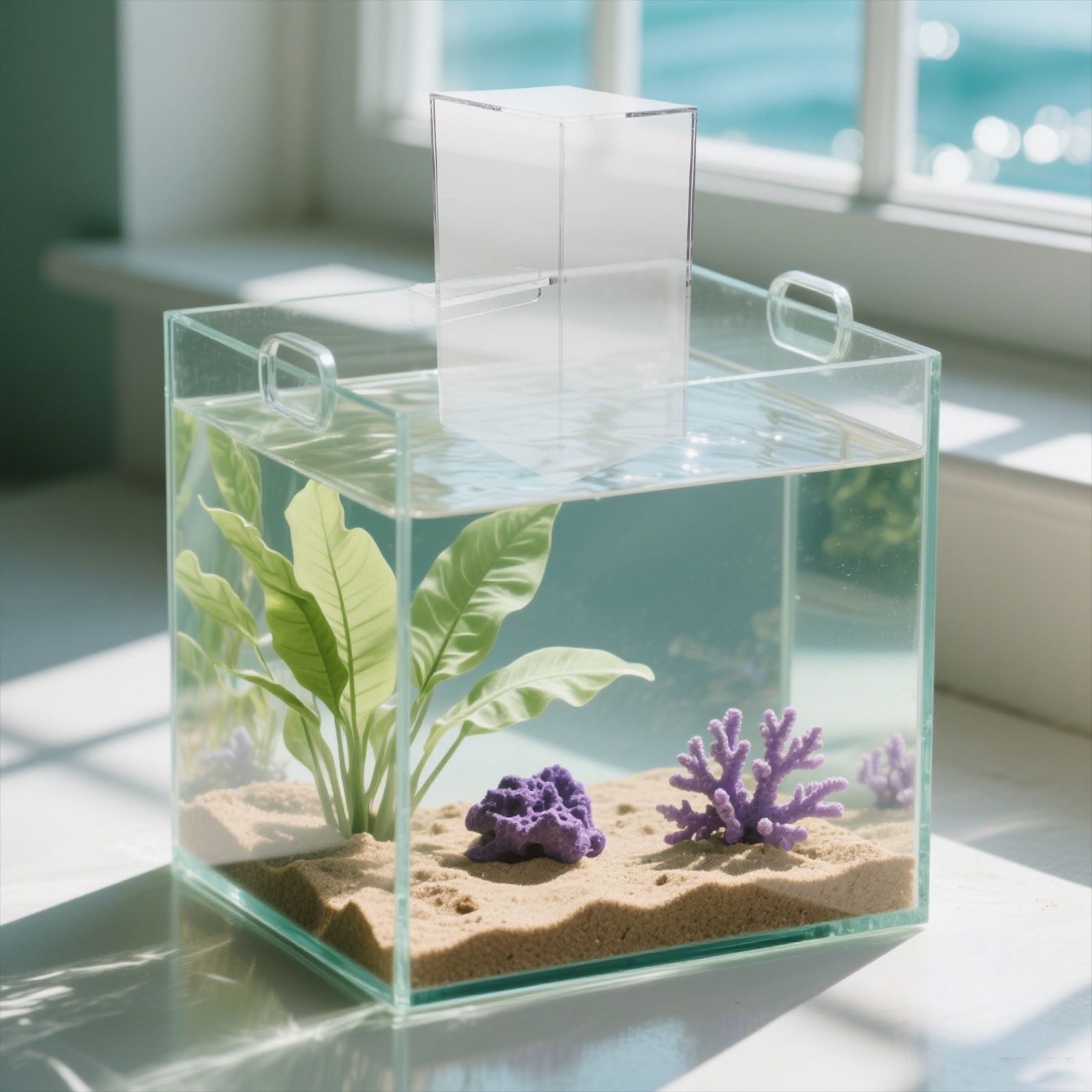 Acuario de vacío con presión n - Betta Fish Tank reseña y precio