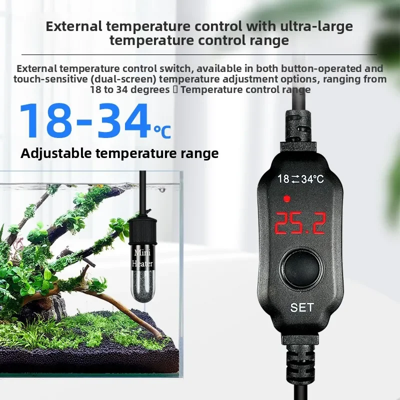 Calentador Universal Mini para - Fish Tank Heater reseña y precio