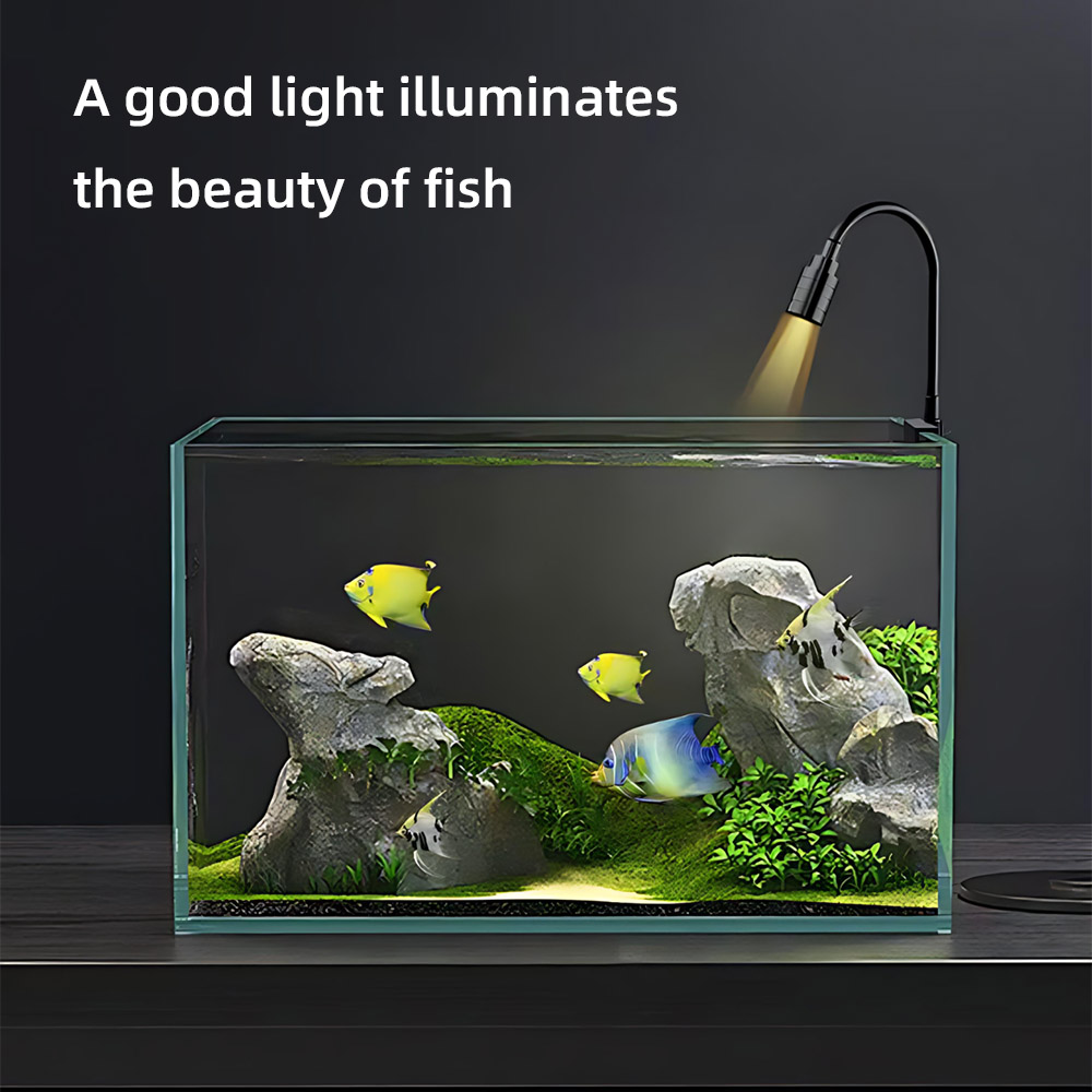 Luz LED de acuario de 3 colore - Aquarium Plants reseña y precio