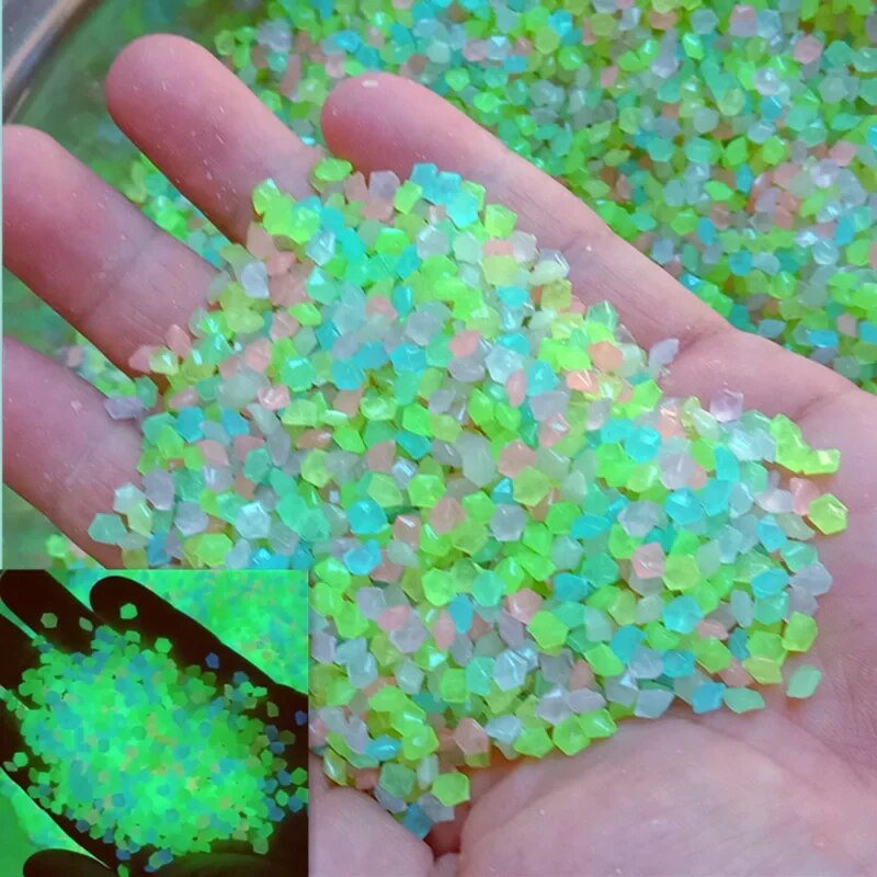 1000 Uds. De arena luminosa de - Fish Aquarium Home reseña y precio