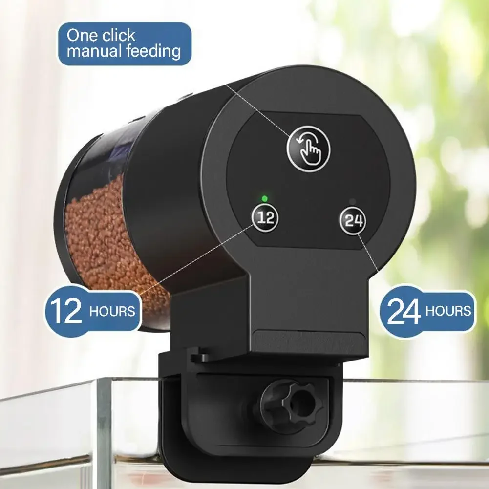 Alimentador inteligente para p - Fish Aquarium Home reseña y precio